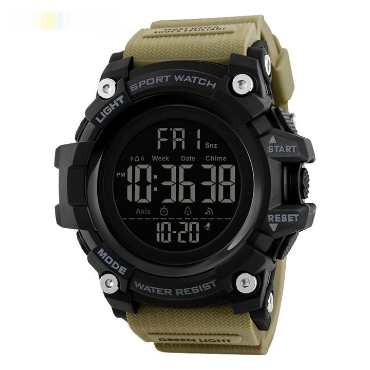 Mens Outdoor Sports Electronic Watch With Multi-Function
