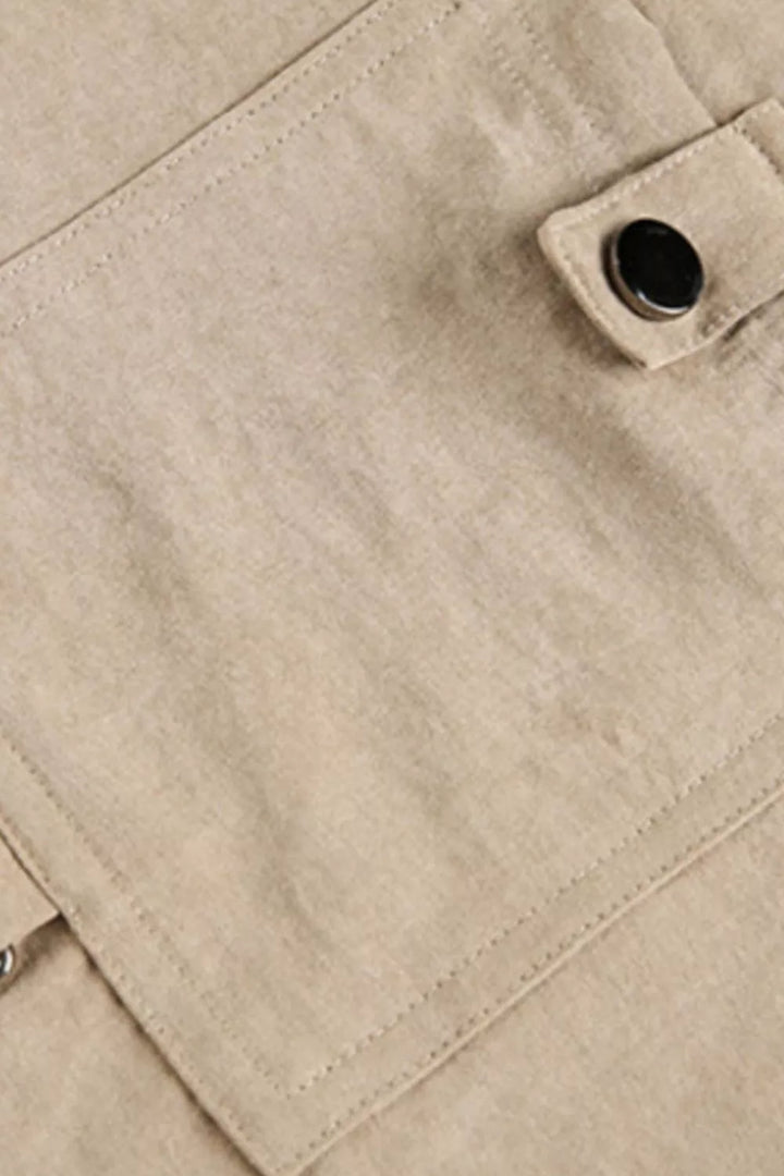 Men's Casual Short Sleeve Button-Down Shirt