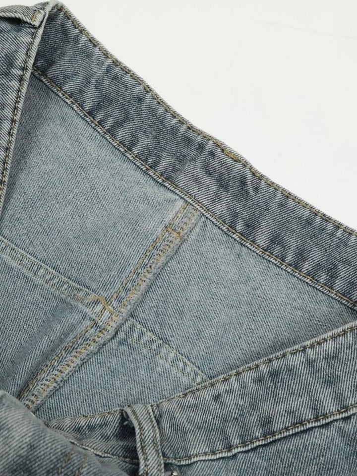 Men's Classic Loose Fit Denim Shorts