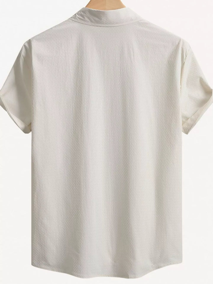 Men's Full Size Short-Sleeve Casual Shirt Plus Size