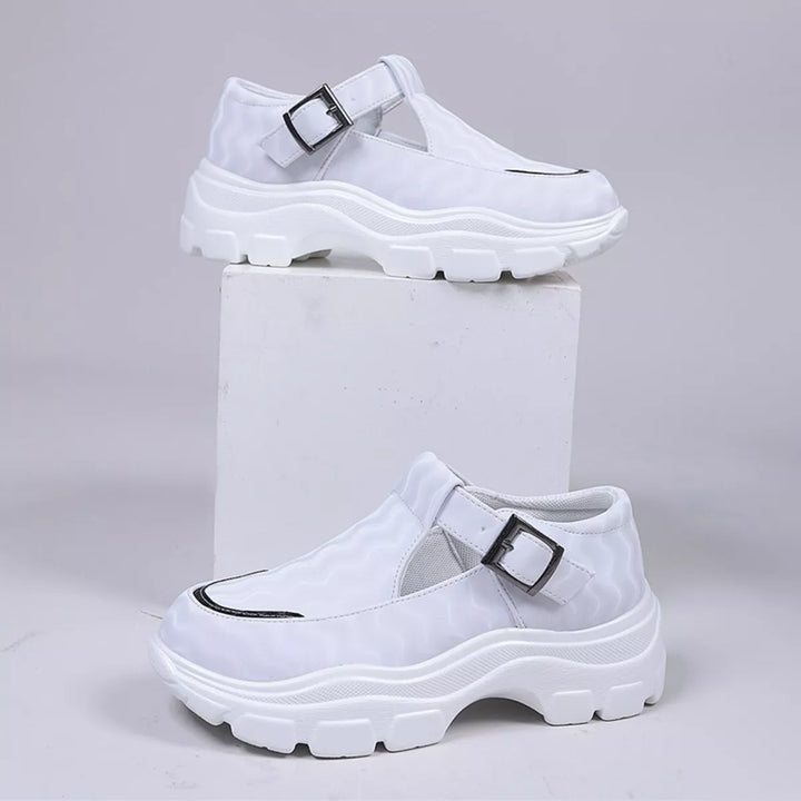 Round Toe Platform Loafers
