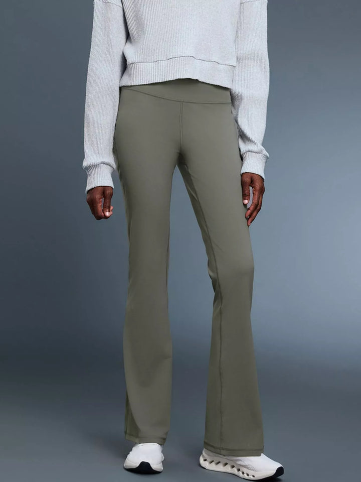 High-Waisted Flare Active Pants