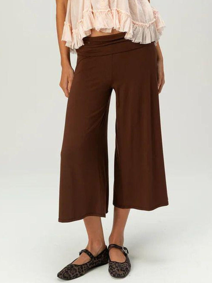 Wide Leg Capris