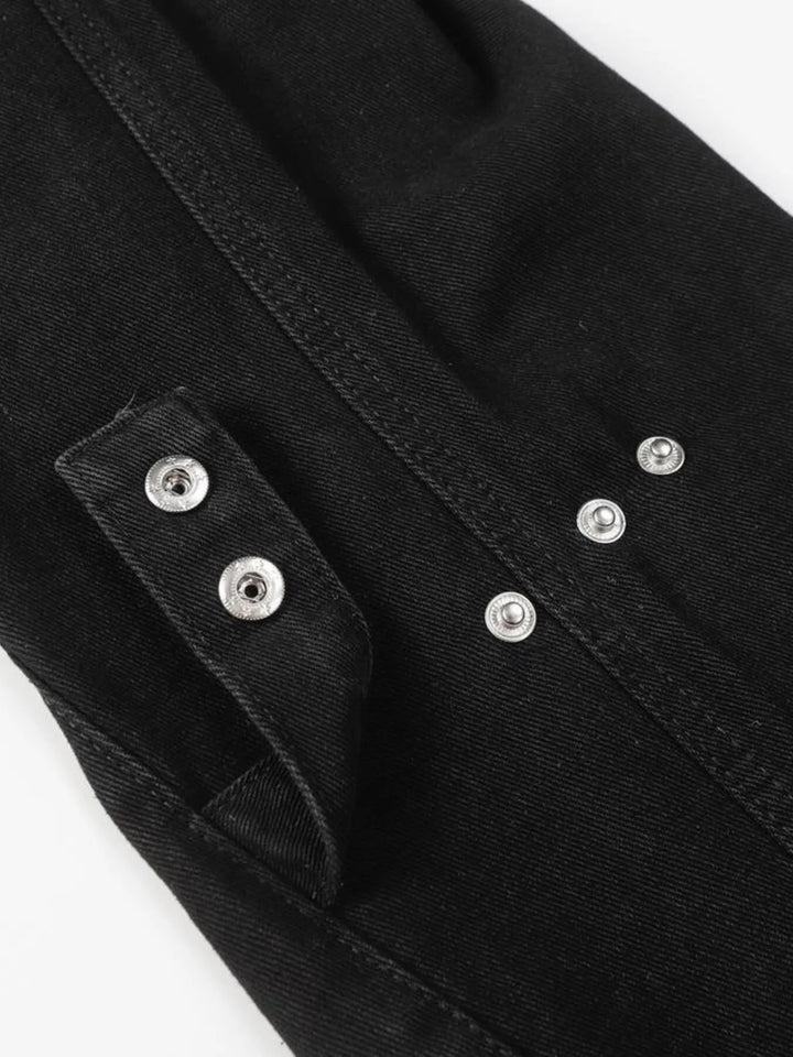 Men's High Waist Wide Leg Jeans
