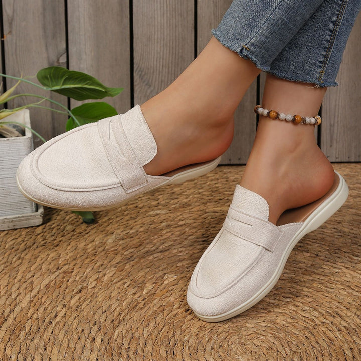 Round Toe Slip-Ons