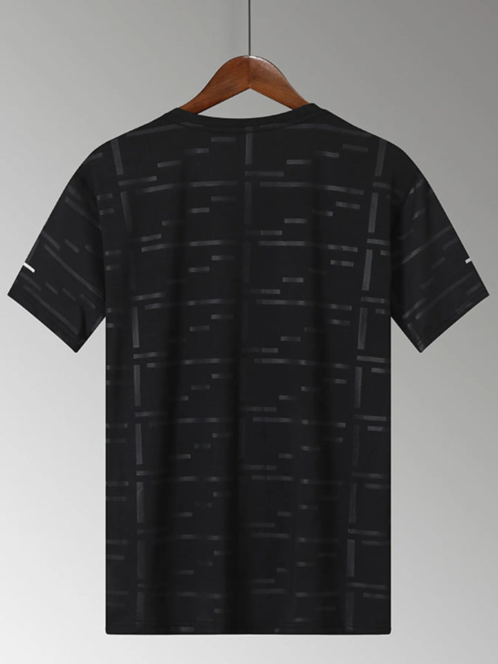 Men's Plus Size Round Neck Short Sleeve T-Shirt