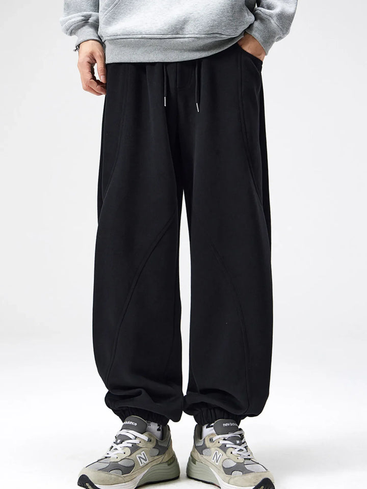 Men's Plus Size Loose Fit Drawstring Sweatpants