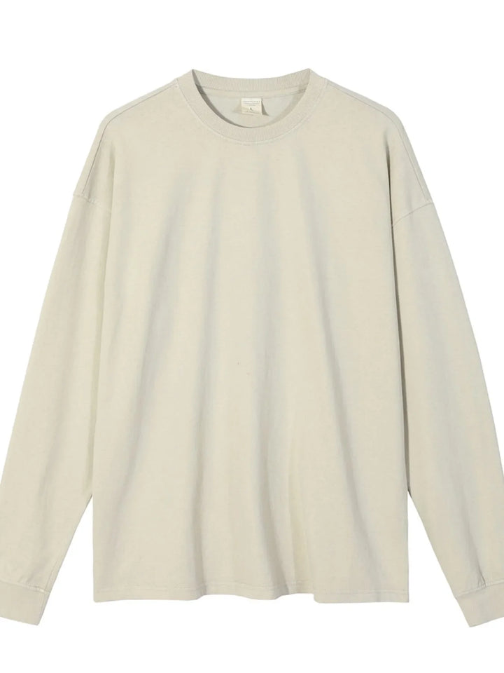 Men's Oversized Long Sleeve Casual T-Shirt