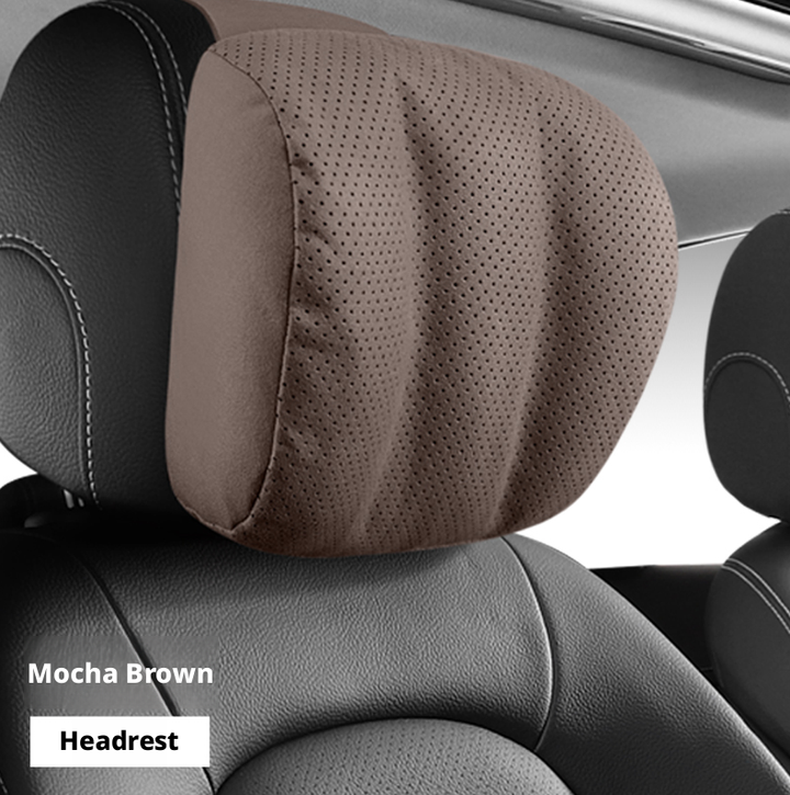 Car headrest-Elegant Gray-1 piece