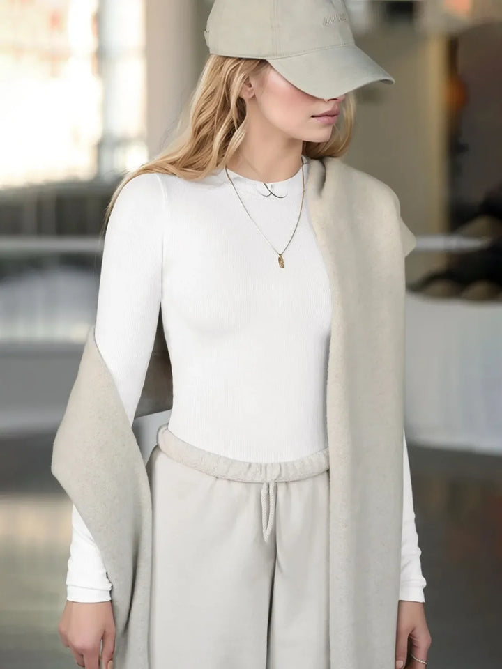 Round Neck Long Sleeve T-Shirt