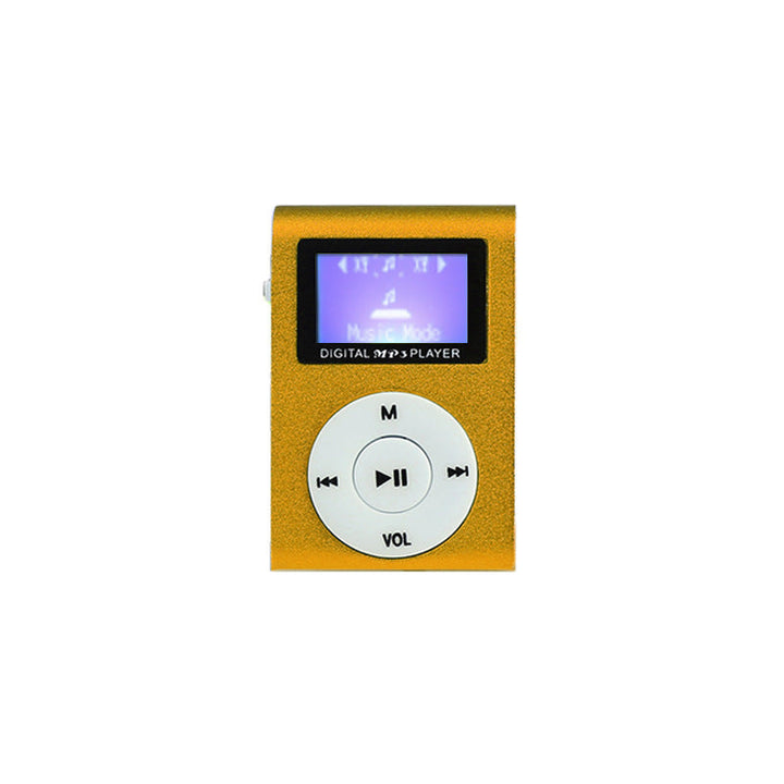 Metal clip mp3 card player cute mini sports iron clip MP3