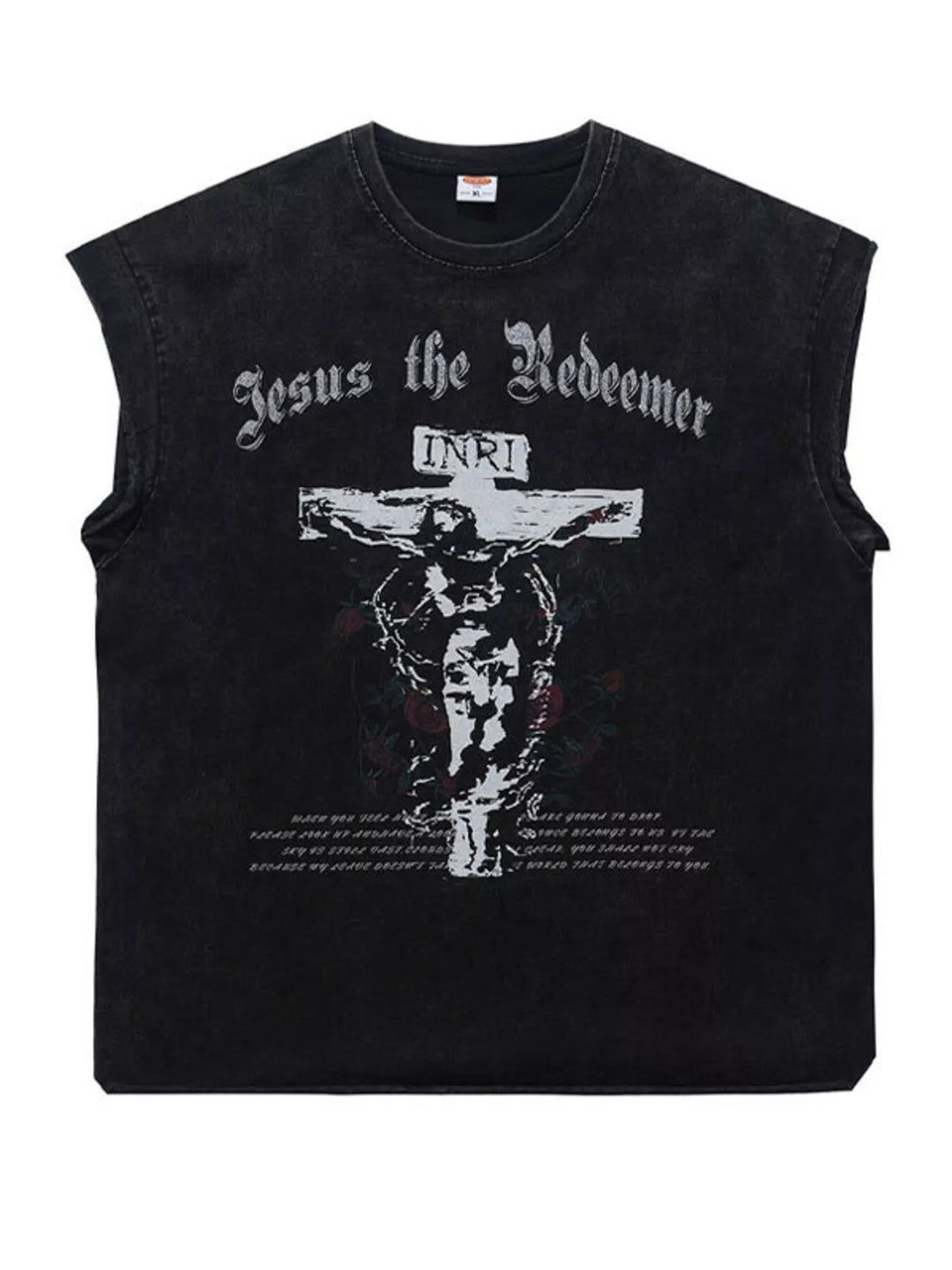 Men's Graphic Round Neck Tank Top