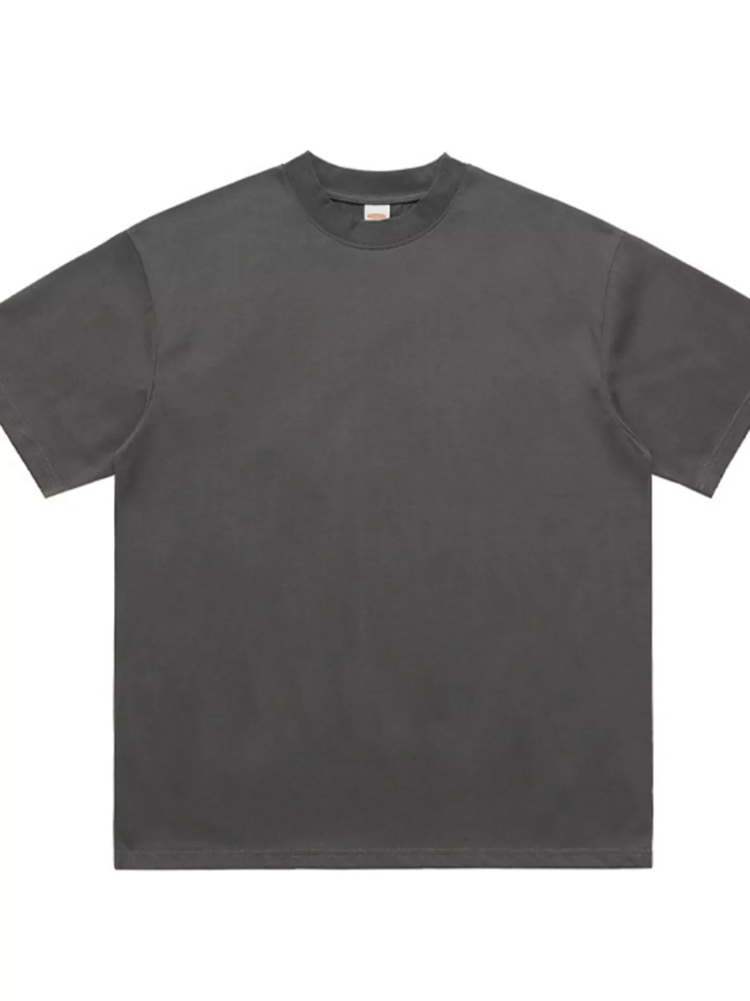 Men's Oversized Solid Color Crew Neck T-Shirt