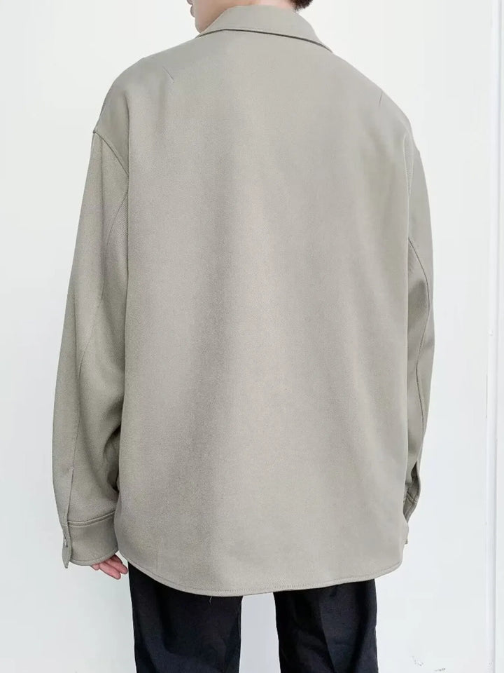 Men's Casual Button-Down Jacket