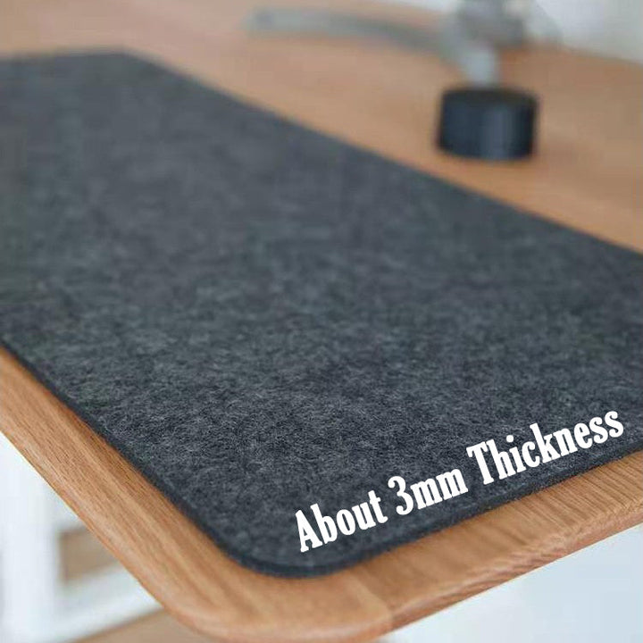 Minimalistic Non-Slip Protector Felt Desk Pad Extended Mouse Keyboard Laptop Gaming PC Accessories C