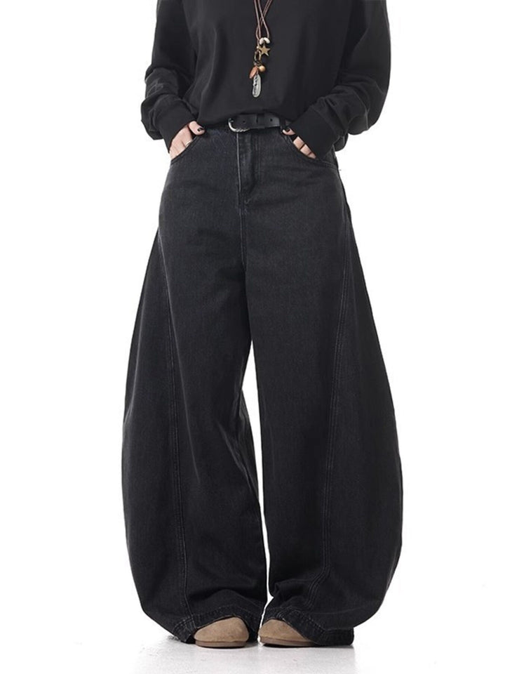 Men's Full Size Wide Leg Jeans Plus Size