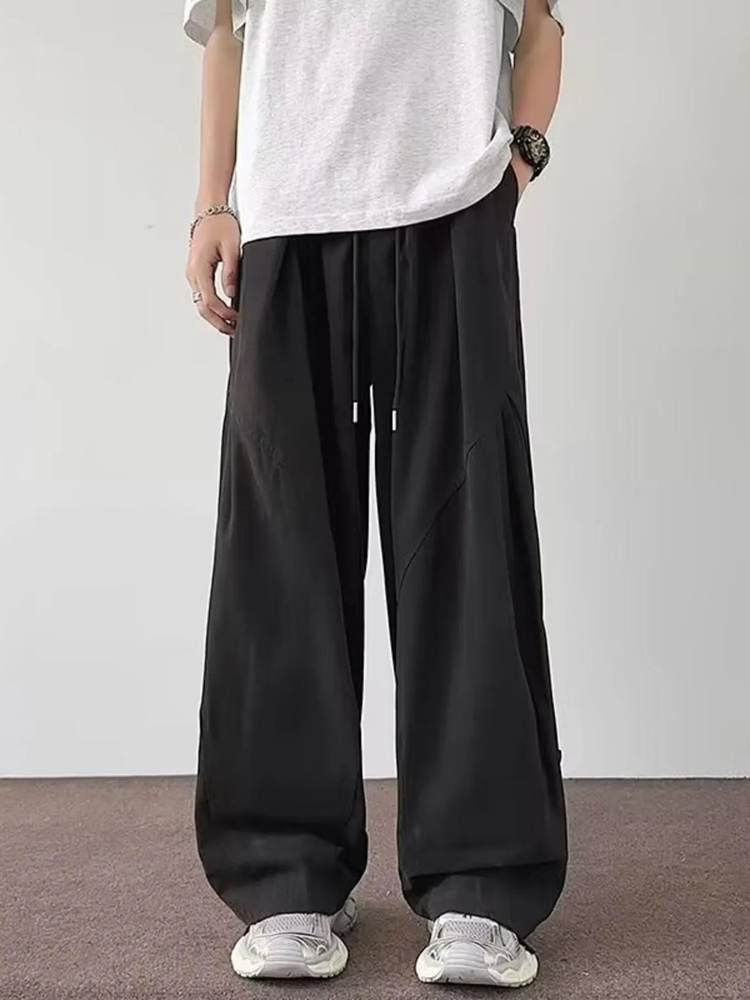 Men's Plus Size Loose Fit Casual Cargo Pants