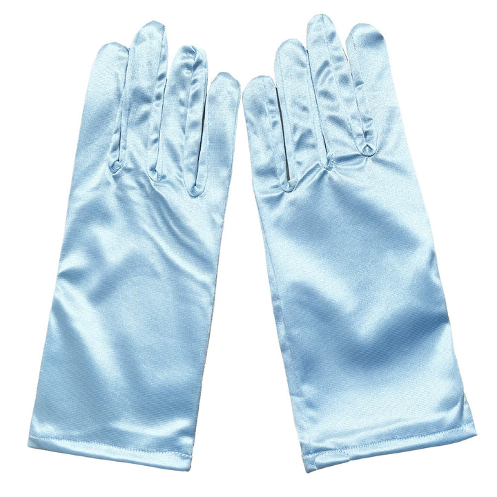 Bridal Wedding Gloves Short Satin Dress Cheongsam Gloves