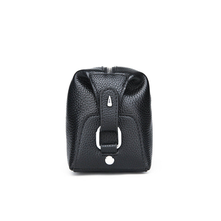 Stylish Cowhide Bag Waterproof Leather Mens Bag
