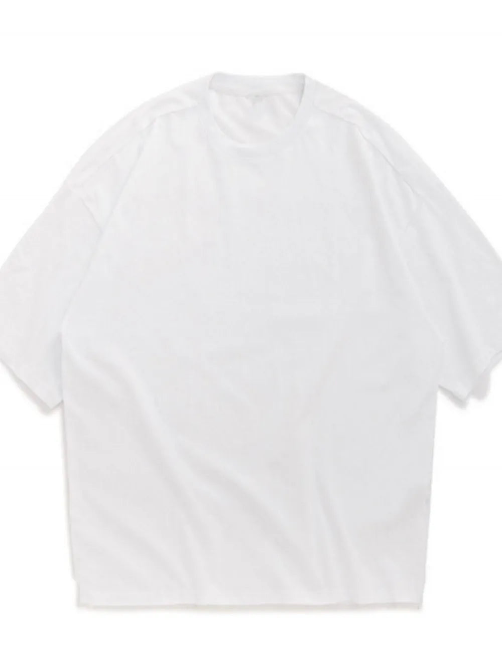 Men's Plus Size Round Neck Half Sleeve T-Shirt