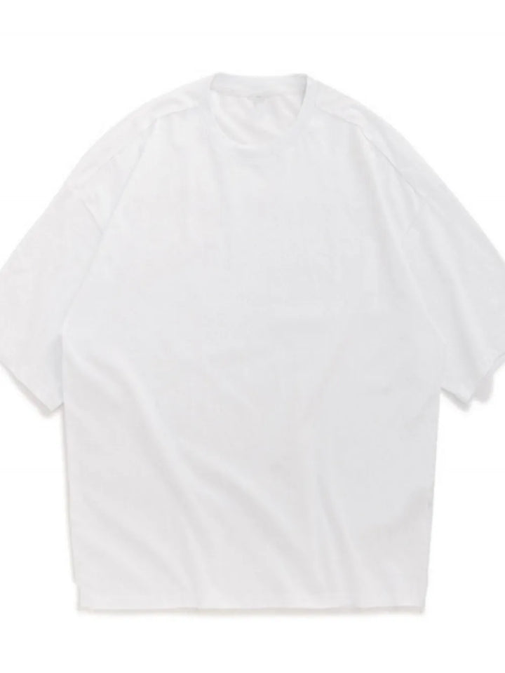 Men's Plus Size Round Neck Half Sleeve T-Shirt