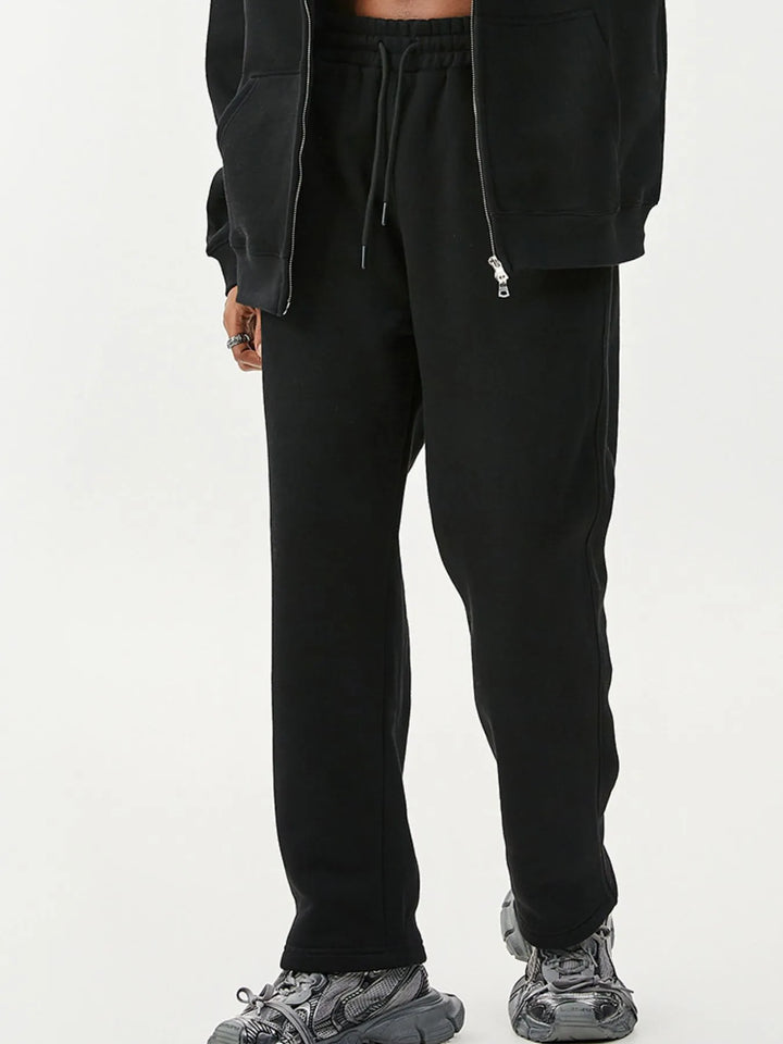 Men's Plus Size Drawstring Relaxed Fit Casual Pants