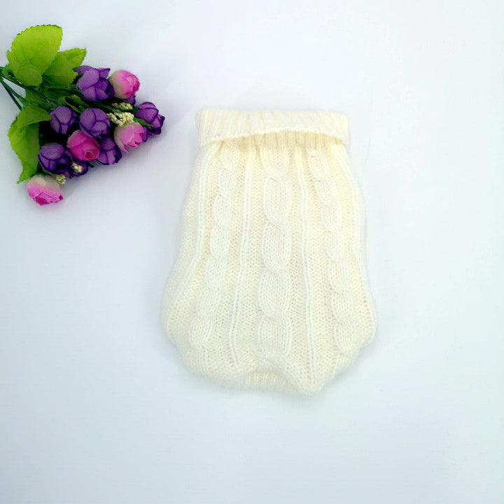 Milk Sweater Teddy Pet Clothing Dog Clothes