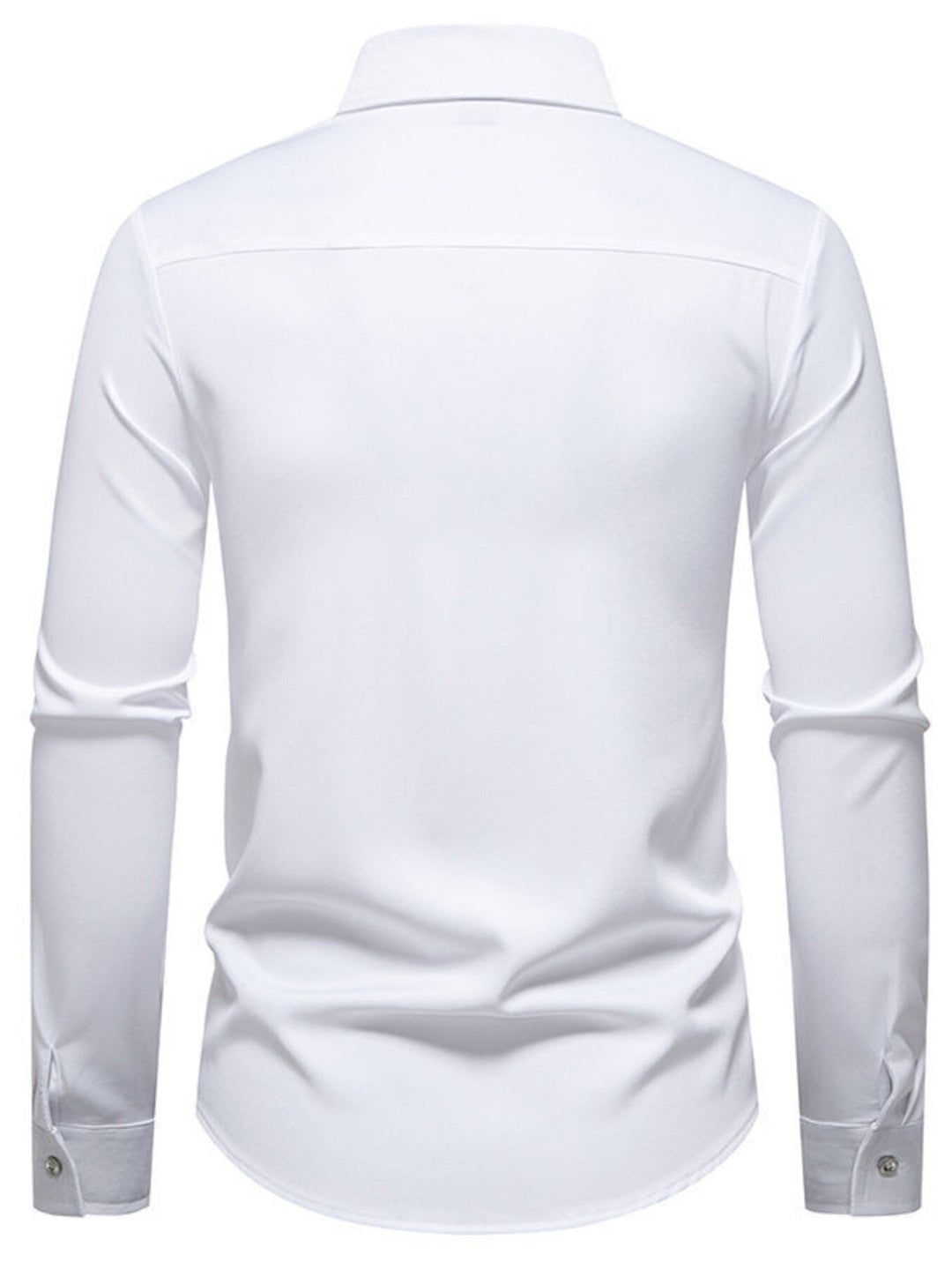 Men's Slim Fit Long Sleeve Shirt