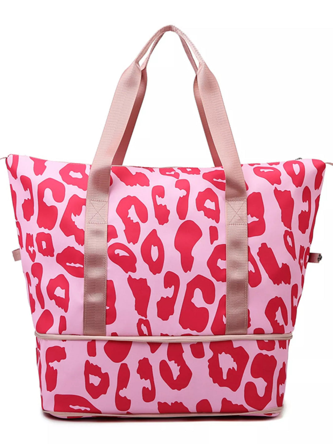 Leopard Print Travel Bag