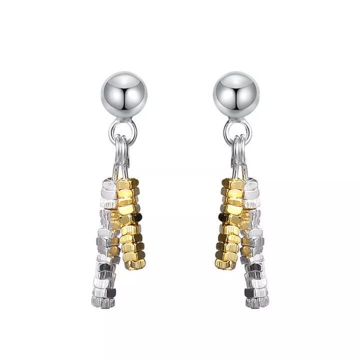 925 Sterling Silver Chain Drop Earrings