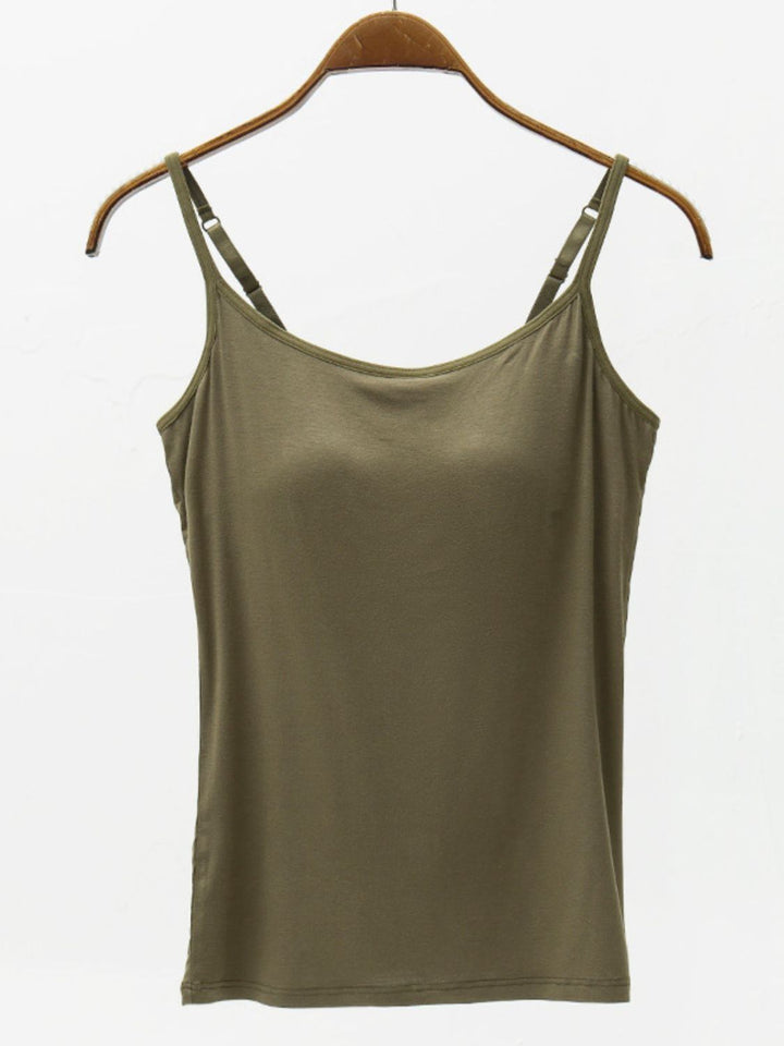 Modal Cami with Built-in Bra