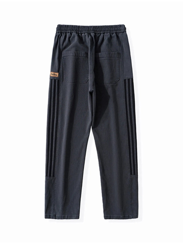 Men's Full Size Drawstring Wide Leg Pants Plus Size