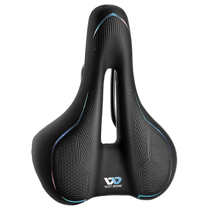 West Rider Bike High Elastic Sponge Saddle Comfortable Bicycle Cycling Fixture