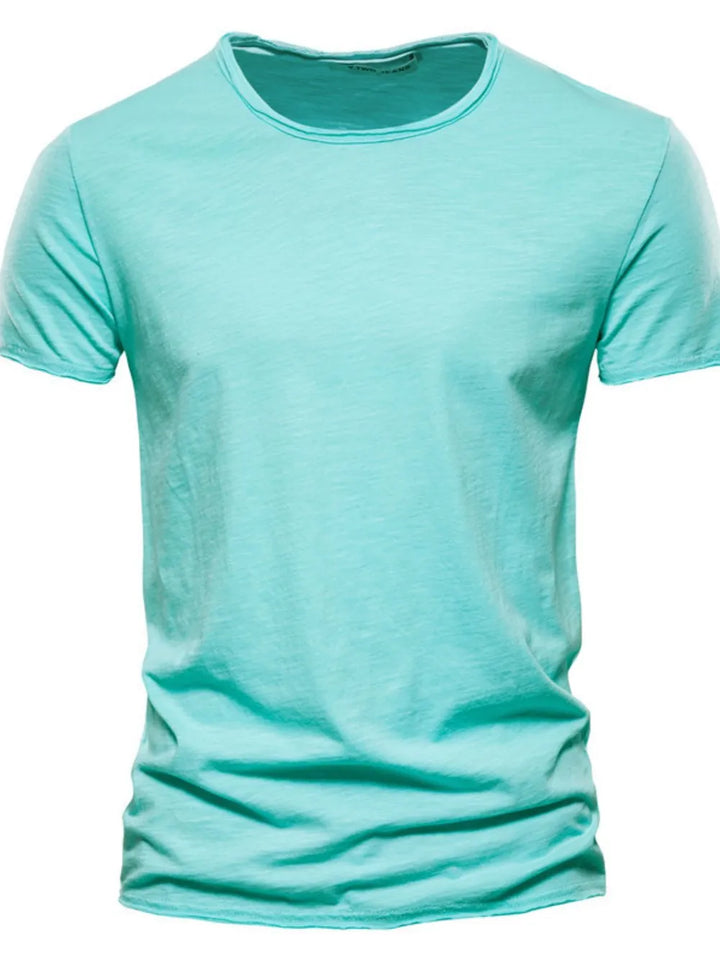 Men's Full Size Round Neck Short Sleeve T-Shirt Plus Size