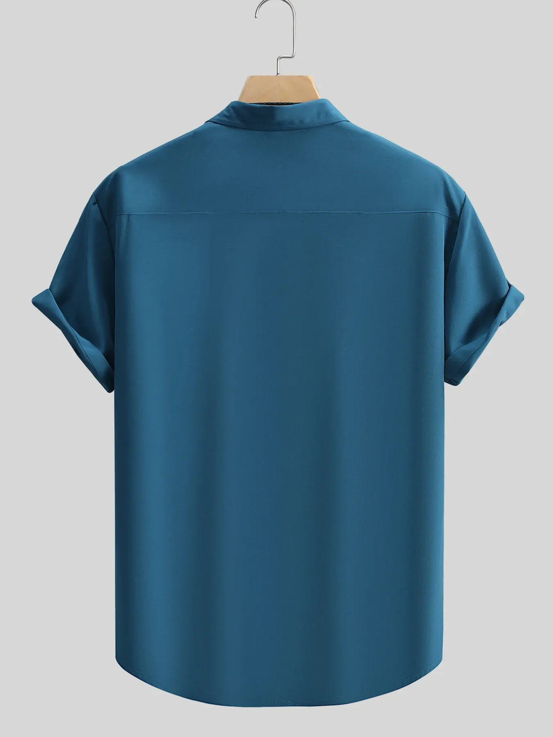Men's Button Up Short Sleeve Shirt