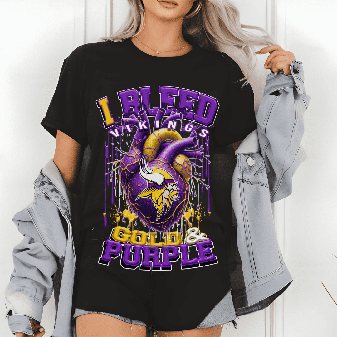 I Bleed Vikings Unisex Tee