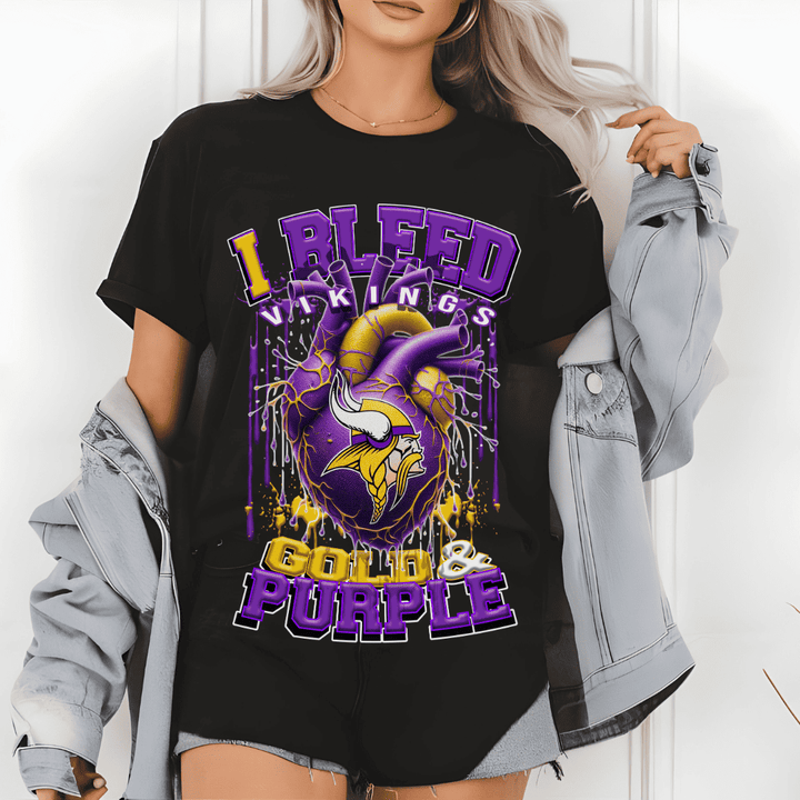 I Bleed Vikings Unisex Tee