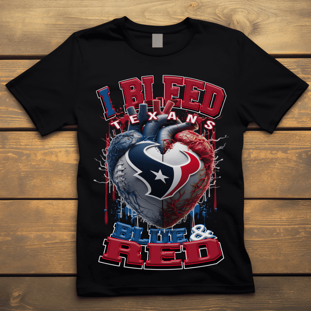 I Bleed Texans Unisex Tee