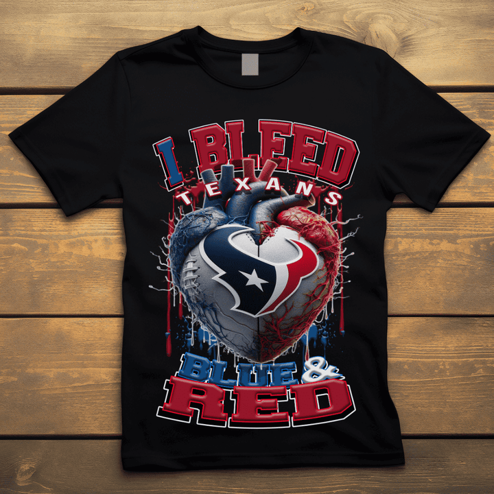 I Bleed Texans Unisex Tee