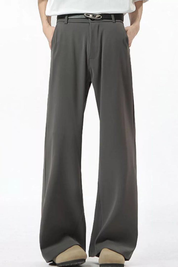 Men's Full Size Wide Leg Pants Plus Size