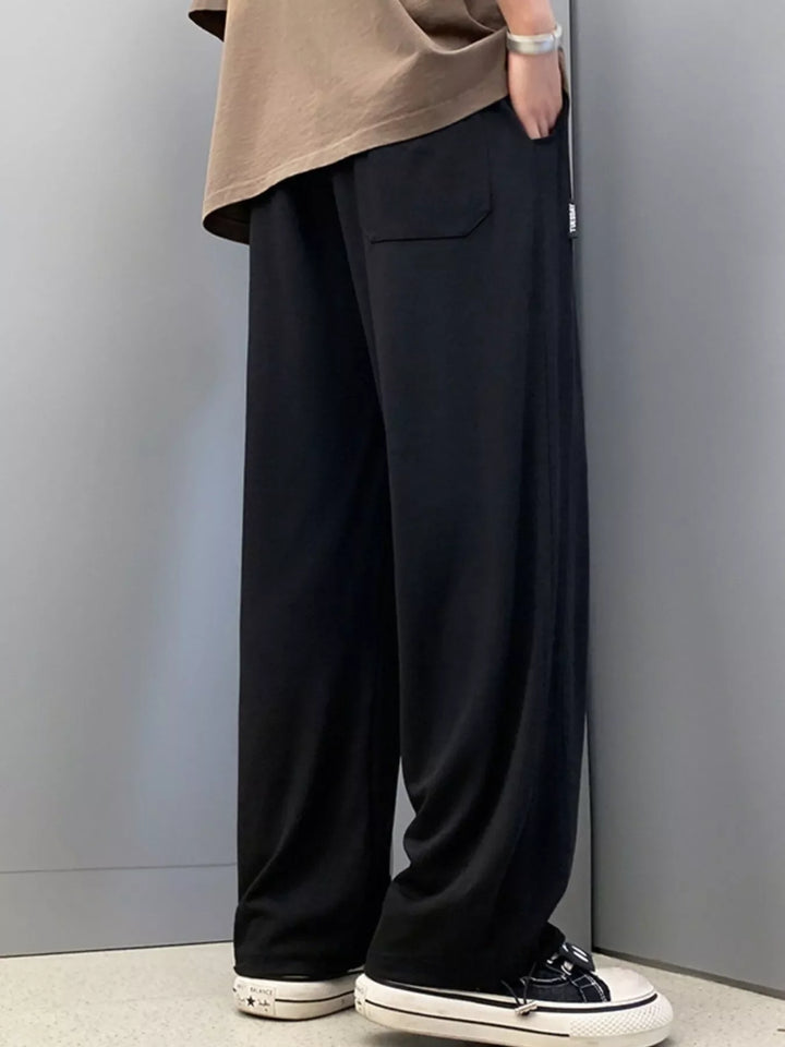 Men's Plus Size Wide Leg Pants