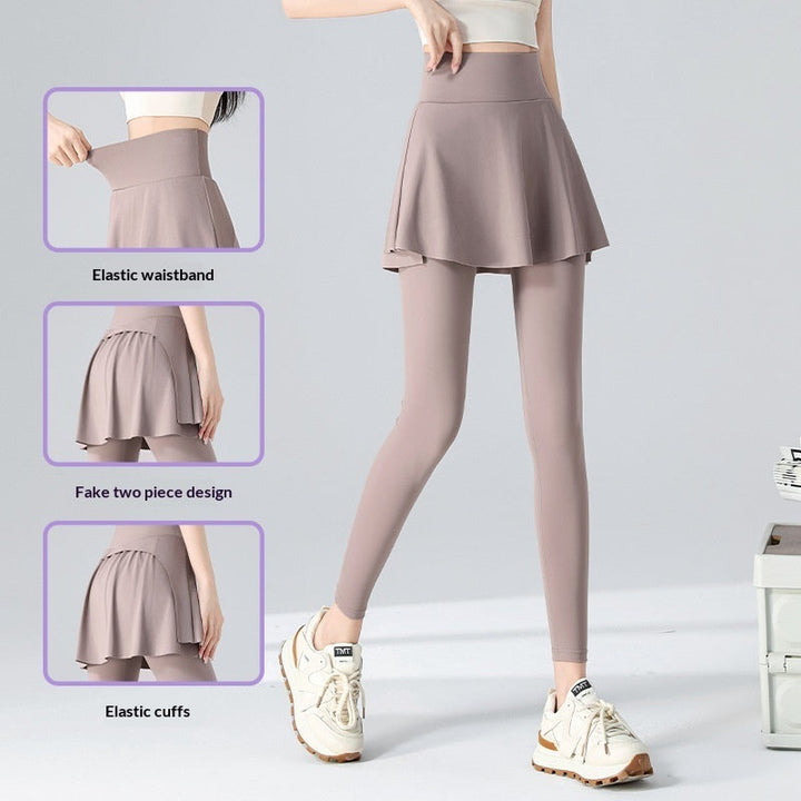 Womens High-Waisted Yoga Pants With Butt-Lifting Effect
