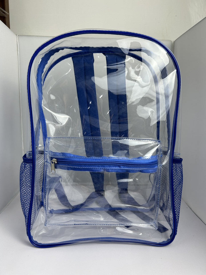 Transparent PVC Clear Storage Backpack Jelly-style Shoulder Bag