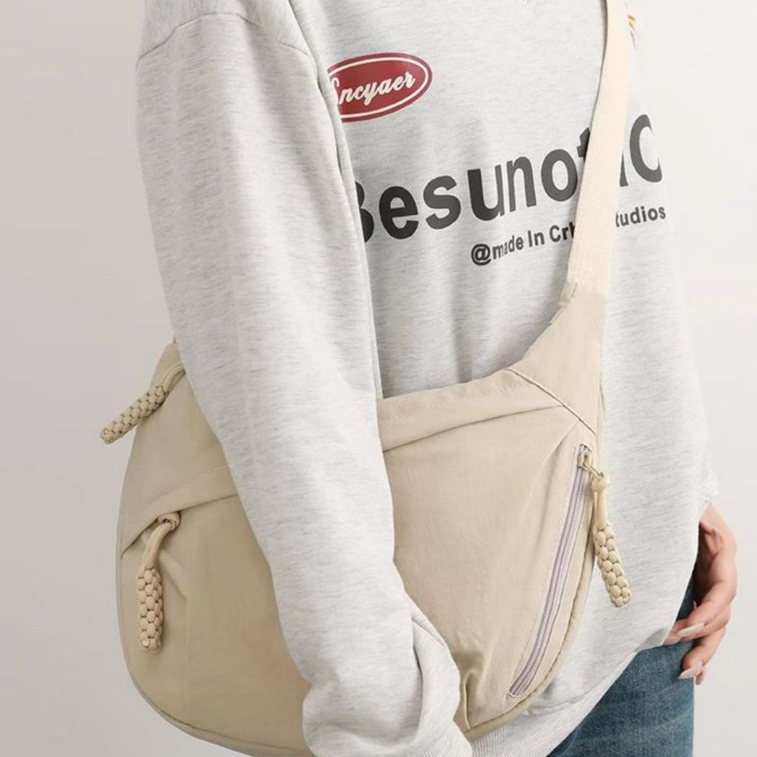 Lightweight Nylon Crossbody Bag