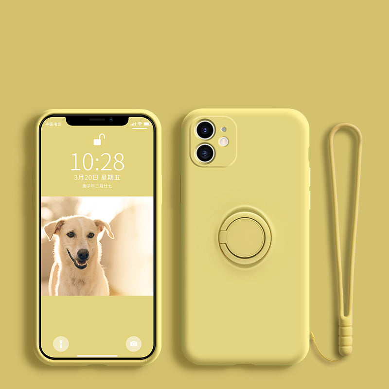 Liquid silicone phone case