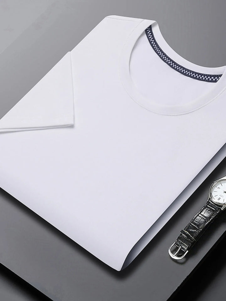 Men's Plus Size Breathable Short Sleeve T-Shirt