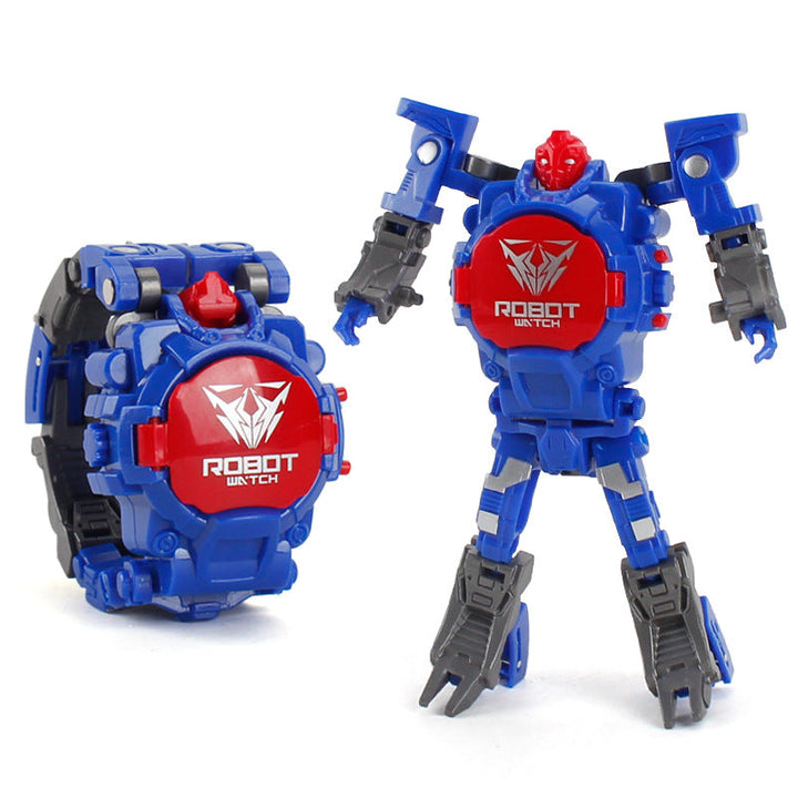 Deformation robot electronic watch King Kong toy