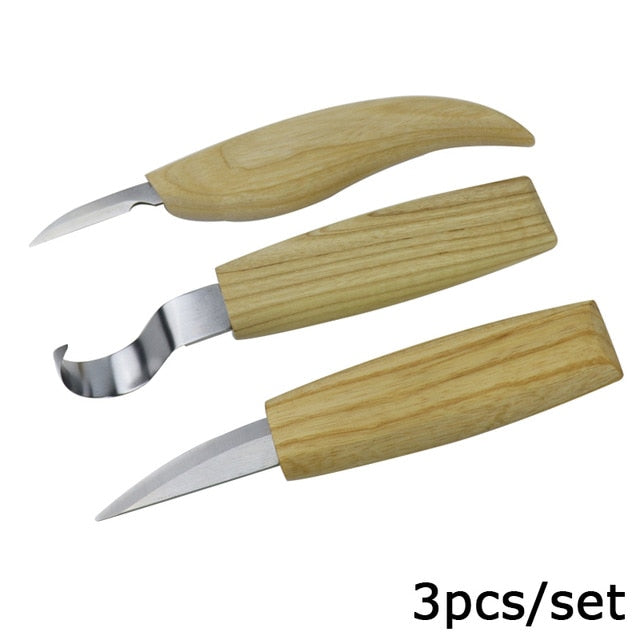Stainless Steel Wood Carving Knife Art Wood Carving Tool