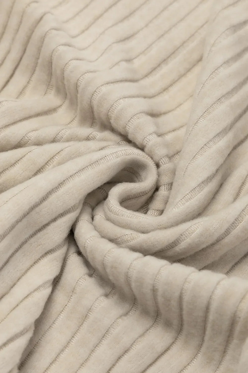 Ribbed Knit Wide Leg Jumpsuit