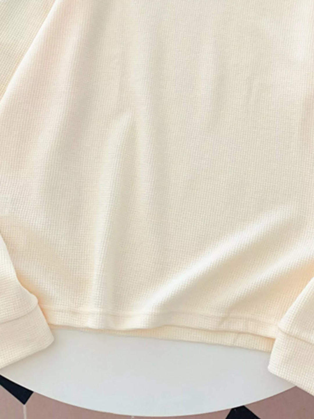 Crew Neck Long Sleeve Sweatshirt